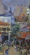 Edouard Manet Vue prise pres de la Place Clichy oil painting